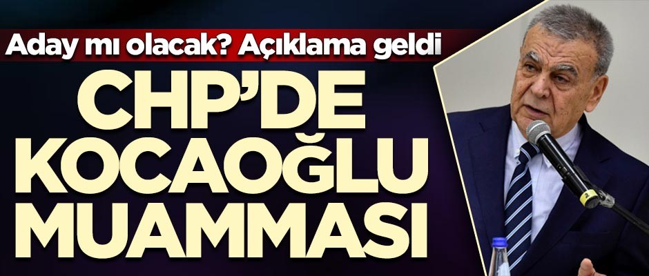 Aziz Kocaoğlu'ndan yeniden adaylık sürprizi