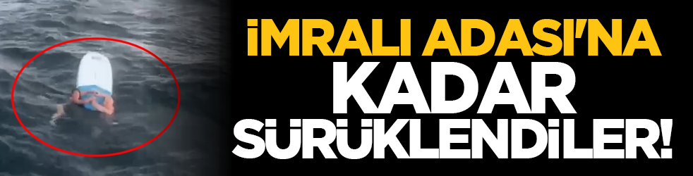 Baba kız İmralı Adası'na kadar sürüklendi!
