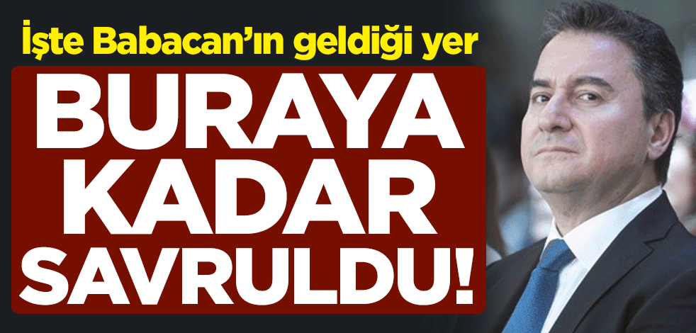 Babacan buraya kadar savruldu: "Siyasi partilerin kapatılmasına karşıyız"