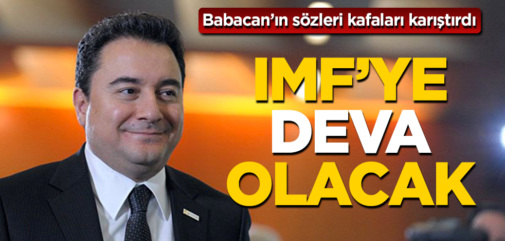 Babacan "IMF rüyası" mı görüyor?