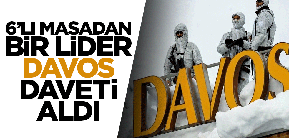 Babacan'a Davos daveti