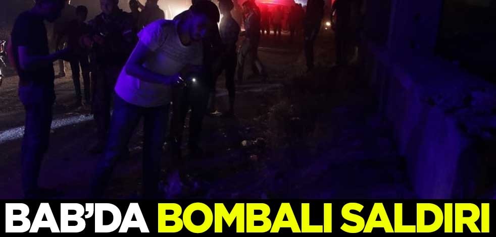 Bab'da bombalı saldırı: 5 sivil yaralı