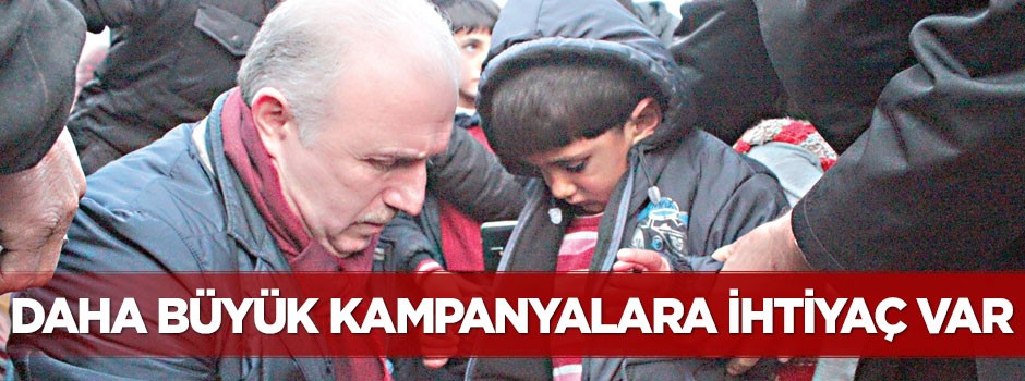 Babuşcu: Mülteciler için daha büyük kampanyalara ihtiyaç var