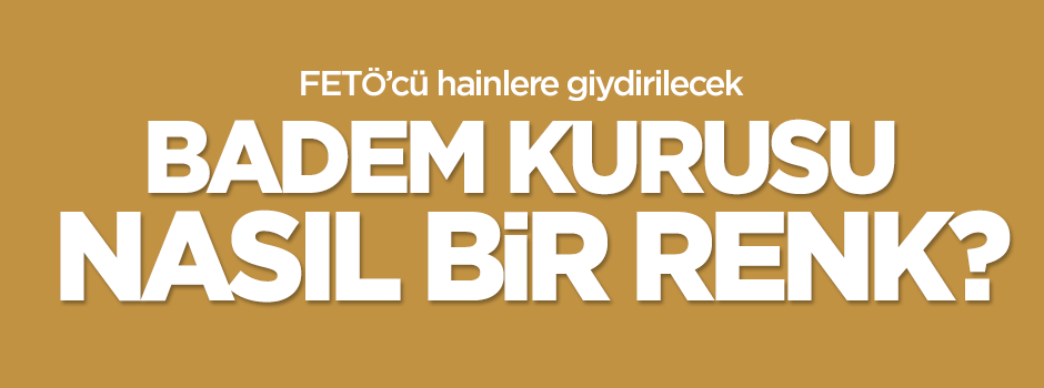 Badem kurusu nasıl bir renk?