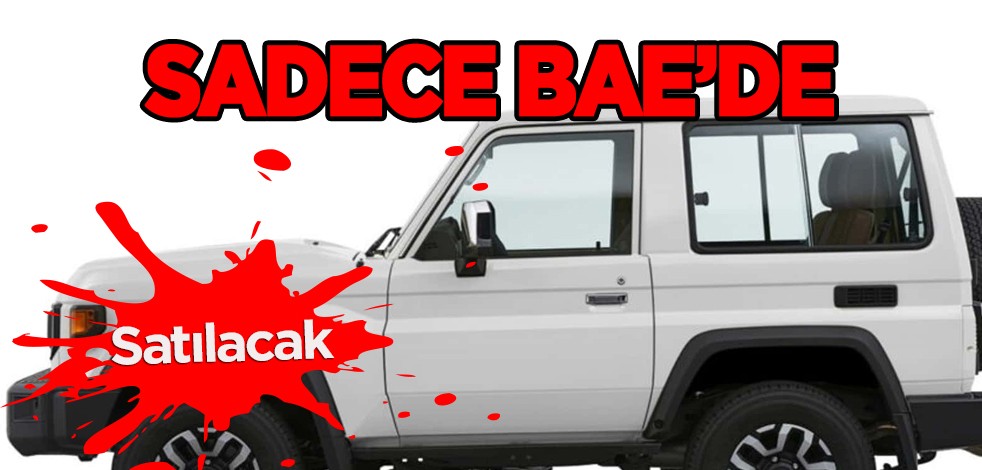 BAE harekete geçti! Makyajlı Toyota Land Cruiser'ın 3 kapılı versiyonu tanıtıldı! BAE'liler çıldırdı: İlginç çıkışı, onlar satacak