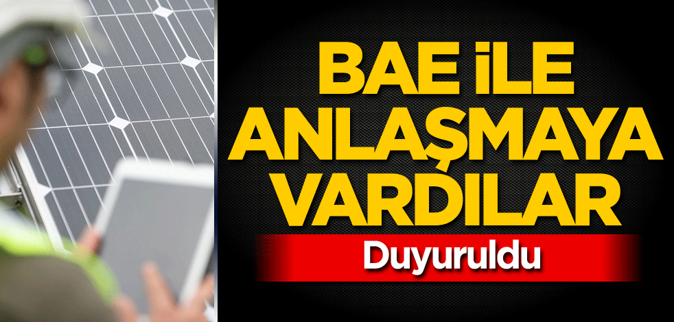 BAE ile anlaşmaya vardılar! Duyuruldu