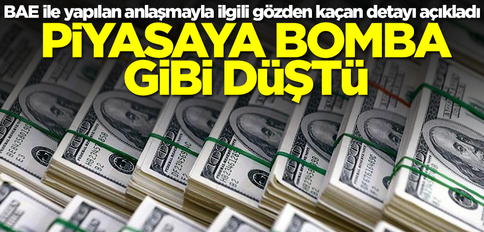 BAE ile yapılan anlaşmayla ilgili gözden kaçan detayı açıkladı: Piyasaya bomba gibi düştü