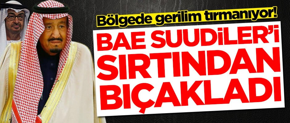 'BAE Suudi Arabistan'ı sırtından bıçakladı'