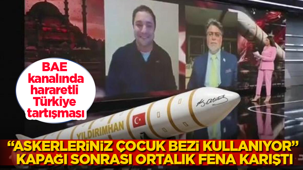 BAE televizyonunda hararetli Türkiye tartışması! "Askerleriniz çocuk bezi kullanıyor" kapağı sonrası ortalık fena karıştı