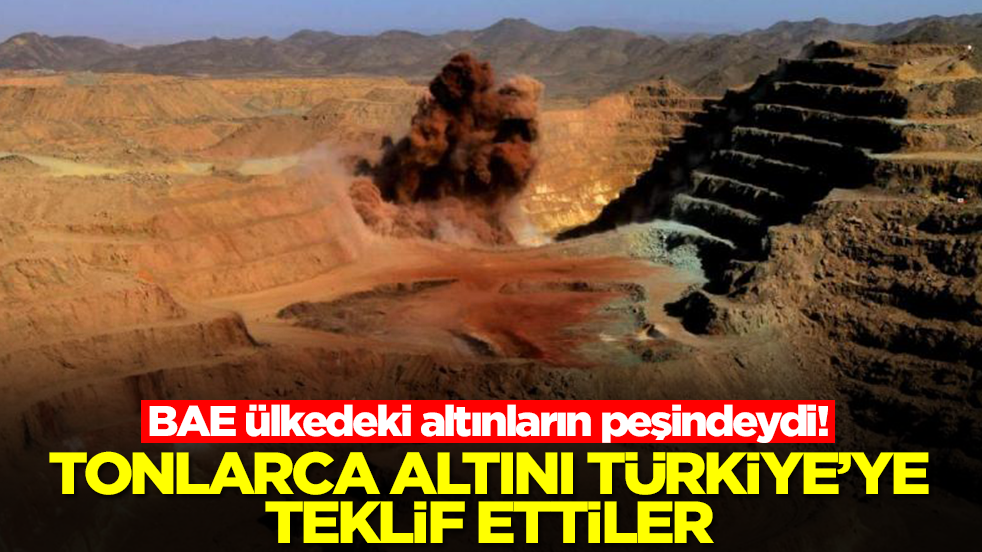 BAE ülkedeki altınların peşindeydi! Tonlarca altını Türkiye'ye teklif ettiler, BAE'ye yar olmasın istiyorlar