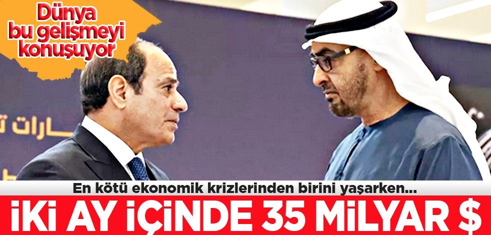 BAE ve Mısır'dan doğrudan yatırım! Ülkesi için mücadele eden lider o zaman yapılacak diyerek açıkladı!