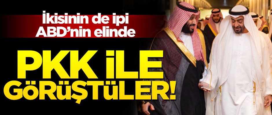 BAE ve Suudi Arabistan, YPG elebaşlarıyla görüştü!