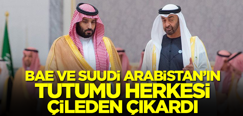 BAE ve Suudi Arabistan'ın tutumu herkesi çileden çıkardı!