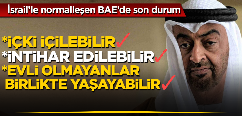 BAE'de alkol, intihar ve evli olmayanların birlikte yaşaması suç sayılmayacak!