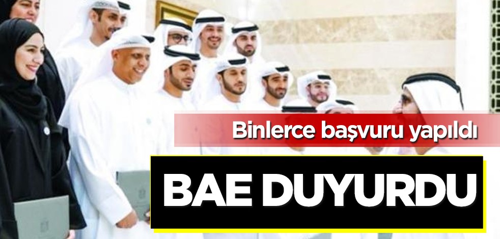 BAE'de genç bakan aranıyor! BAE kararını dünyaya ilan etti: Sürpriz gelişme sonrası ilk gün binlerce başvuru geldi