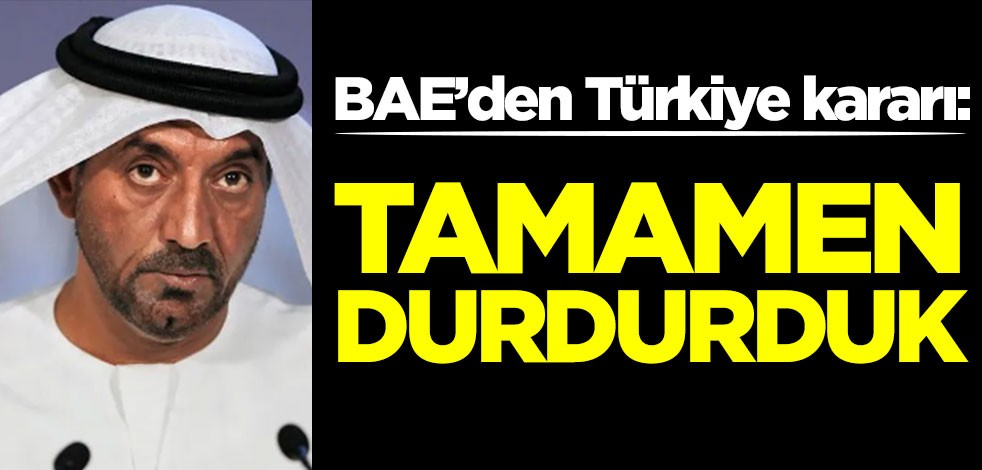 BAE'den beklenmedik Türkiye kararı: Tamamen durdurduk