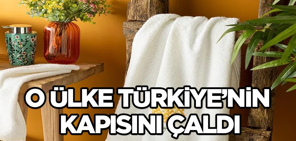  BAE'den Türkiye'ye beklenmedik talep: pamuklu havlu talep ediyor! Türkiye'yi seçti