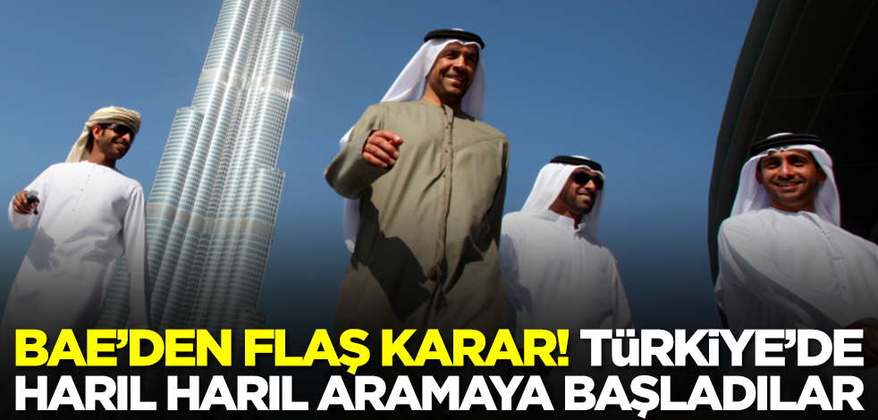 BAE'den flaş karar! Türkiye'de harıl harıl aramaya başladılar