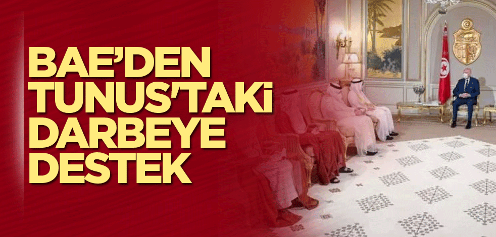 BAE’den Tunus'taki darbeye destek