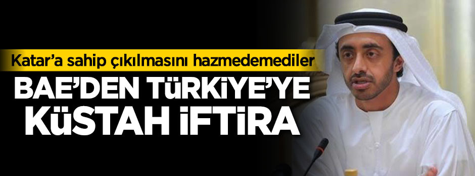 BAE'den Türkiye'ye küstah iftira!