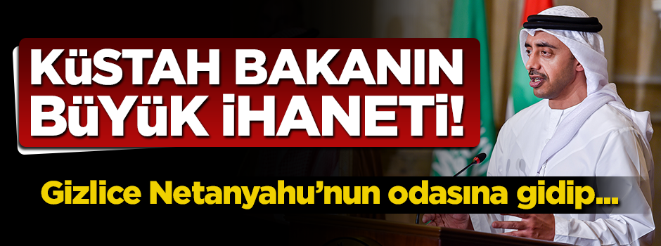 BAE'li bakan Mossad'ın muhbiri çıktı!