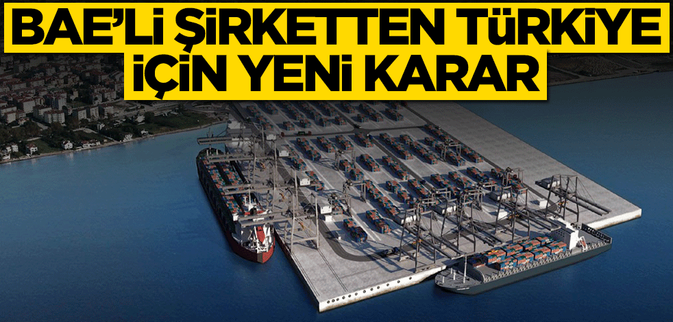 BAE'li şirket Dubai Port World'den Türkiye için yeni karar