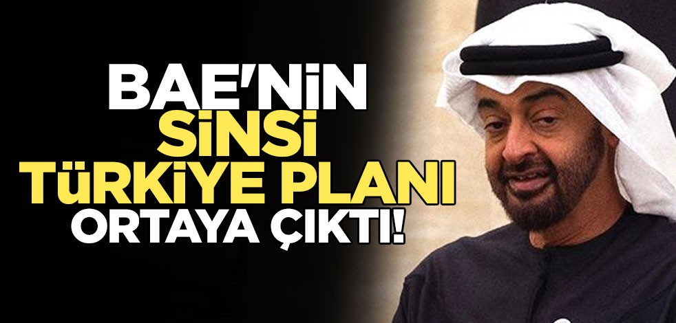 BAE'nin sinsi Türkiye planı ortaya çıktı!