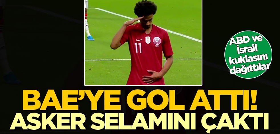BAE'yi dağıttı! Asker selamını çaktı