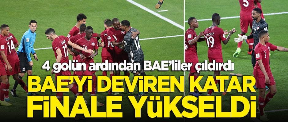 BAE'yi deviren Katar, Asya Kupası'nda finale çıktı