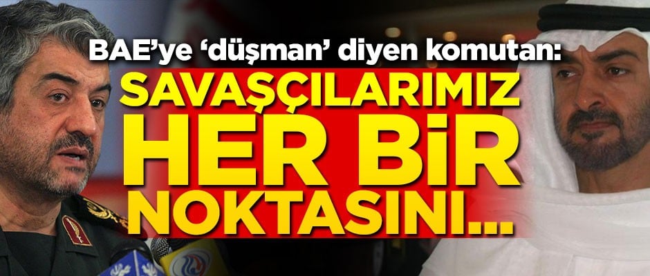 BAE'yi düşman olarak niteleyen komutan: Savaşçılarımız her bir noktasını...