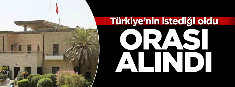 Bağdat Büyükelçiliği satın alındı