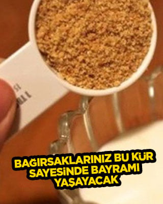 Bağırsaklarınız bu kür sayesinde bayramı yaşayacak
