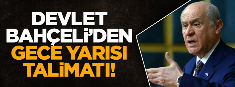 Bahçeli 10 ilçe başkanını görevden aldı