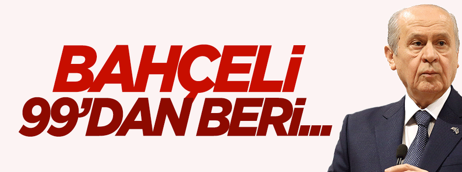 Bahçeli 99'dan beri yüzde 18'i göremedi