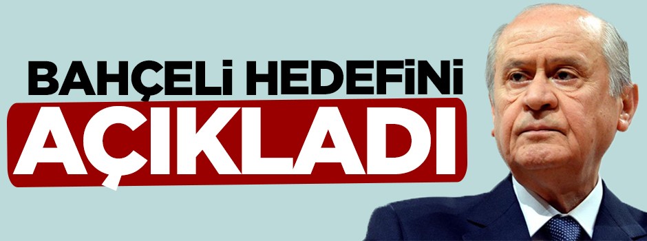 Bahçeli: Herkes gider Mersin'e bunlar gider tersine