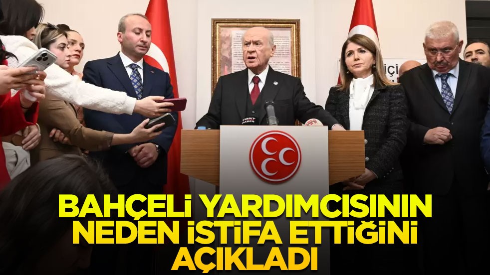 Bahçeli, İzzet Ulvi Yönter'in neden istifa ettiğini açıkladı