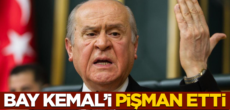 Bahçeli, Kılıçdaroğlu'na verdi veriştirdi