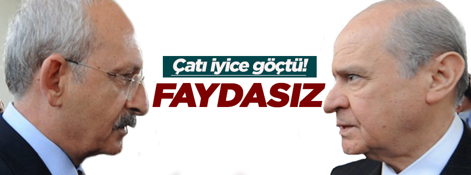 Bahçeli: Kılıçdaroğlu'yla görüşmek faydasız
