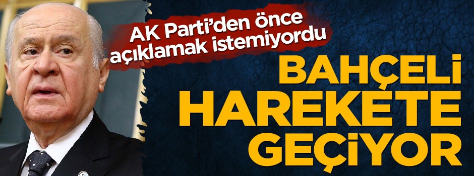 Bahçeli, kongre öncesi teşkilatı toplayacak