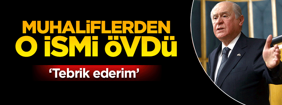 Bahçeli, Koray Aydın'ı tebrik etti