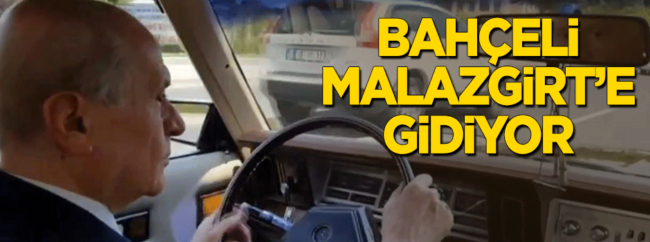 Bahçeli Malazgirt'e gidiyor