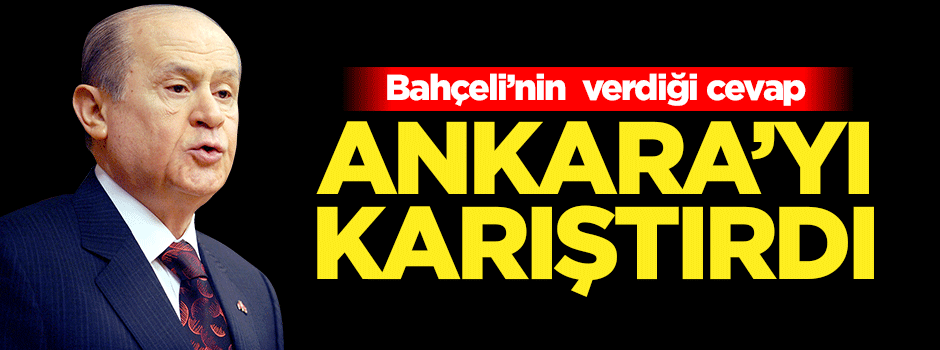 Bahçeli: Meclise 5. parti gelebilir
