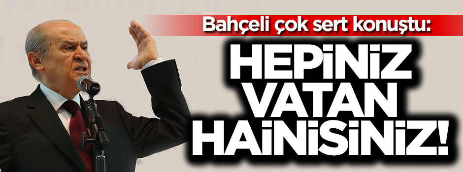 Bahçeli: PKK neyse YPG odur