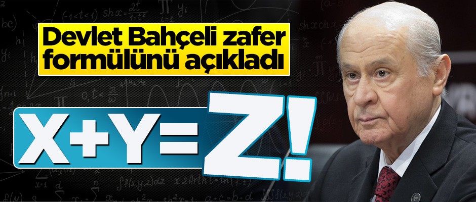 Devlet Bahçeli, yerel seçimdeki zafer formülünü açıkladı