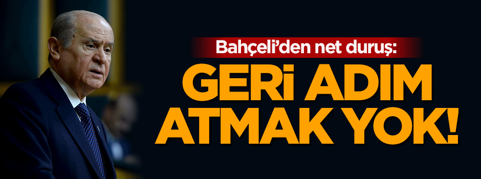 Bahçeli'den Başika açıklaması