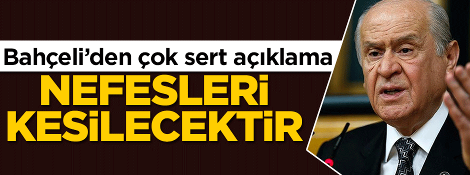 Bahçeli'den flaş Afrin açıklaması