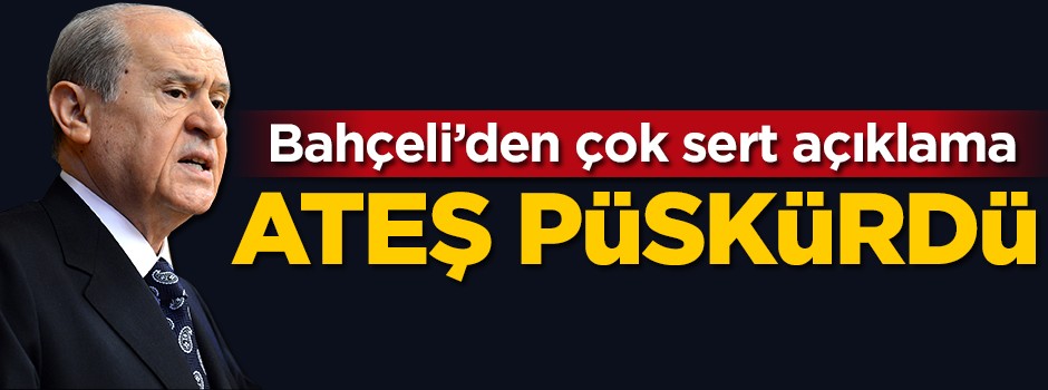 Bahçeli'den flaş Zarrab açıklaması