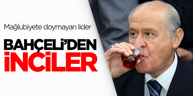 Bahçeli'den ilginç açıklama: Erdoğan suç işliyor