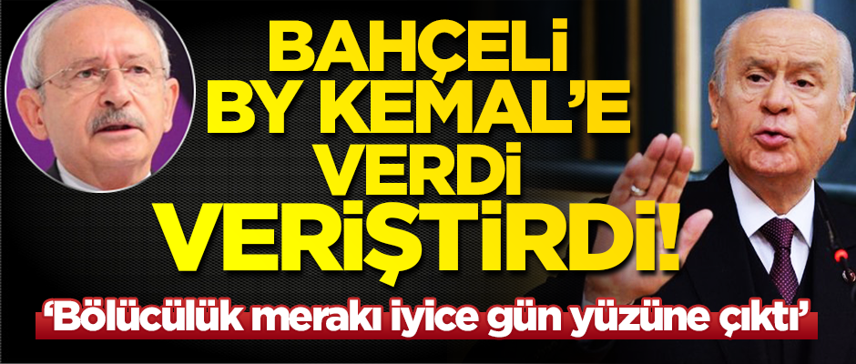 Bahçeli'den Kılıçdaroğlu'na çok sert cevap!