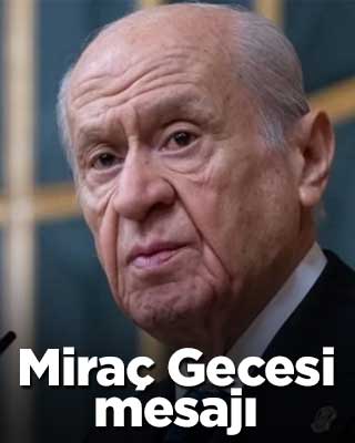 Bahçeli'den 